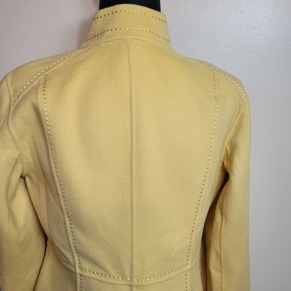 Ellen tracy wool/angora blazer size 10p - Picture 5 of 9